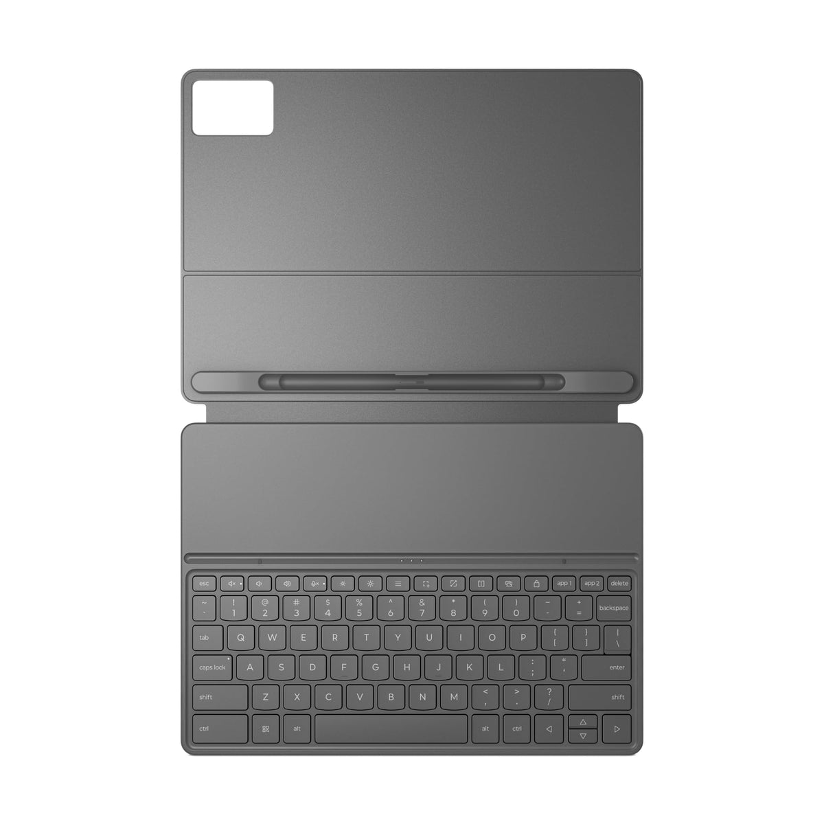 Lenovo Folio-Tastatur pentru Idea Tab Plus | Luna Gri - ZG38C07508