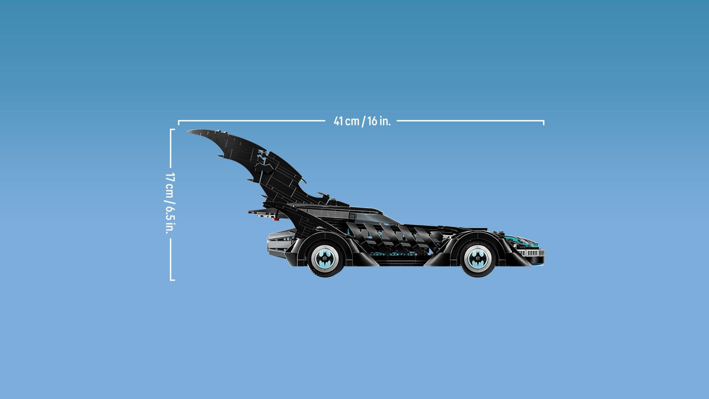 LEGO DC Batman Forever Batmobile - superhero vehicle with minifigure - with opening cockpit and detailed interior - gift for boys aged 12 and over, teenagers and adult fans - 76304