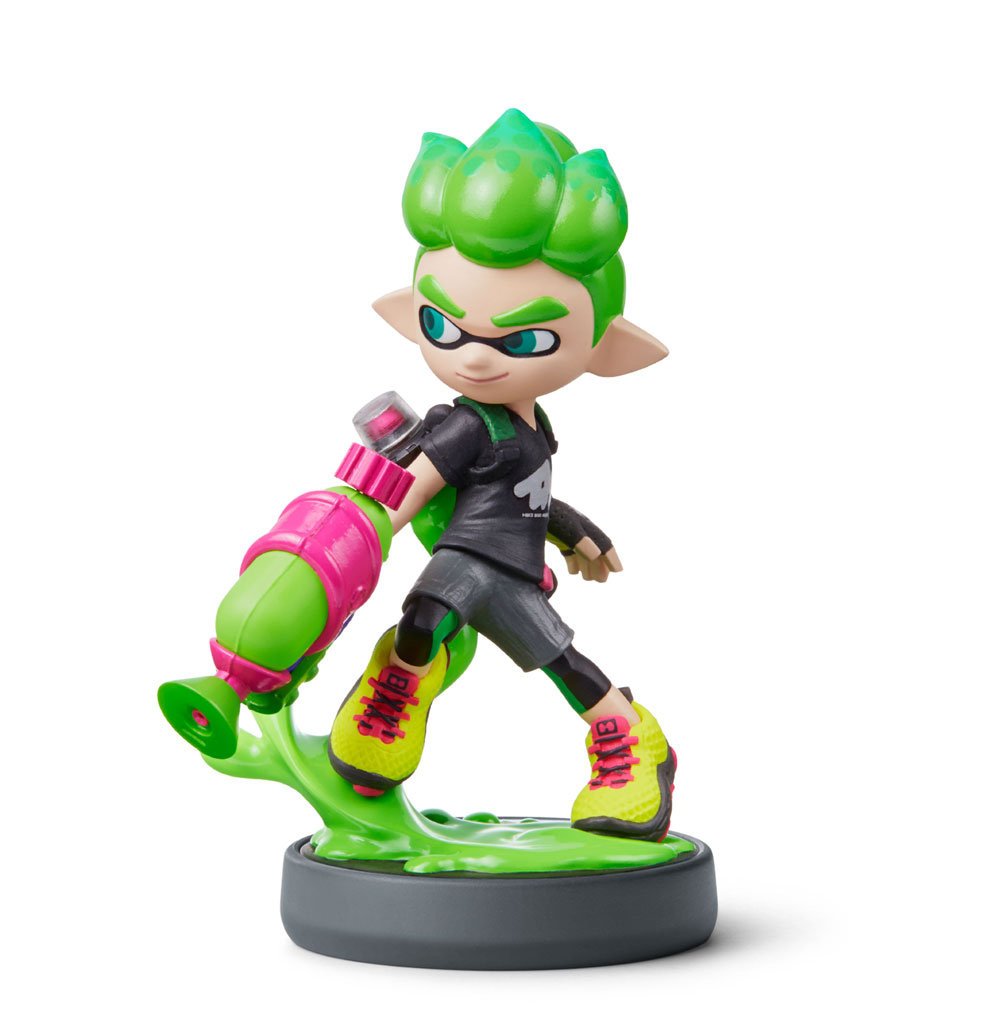Amiibo Splatoon Inkling Boy (Neon Green) - 2006466