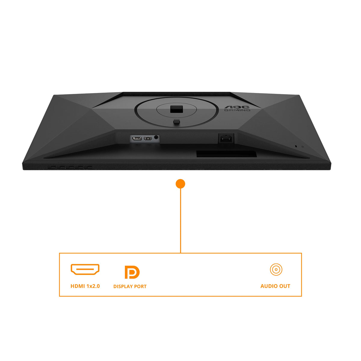 AOC Q27G4XF Monitor de Gaming de 27 Zoll WQHD, 180Hz, Panou Fast IPS, 1ms GtG, HDR10, Compatibil G-Sync, Reglare pe Înălțime, (2560x1440 HDMI 1x 2.0 DP 1x 1.4) Negru