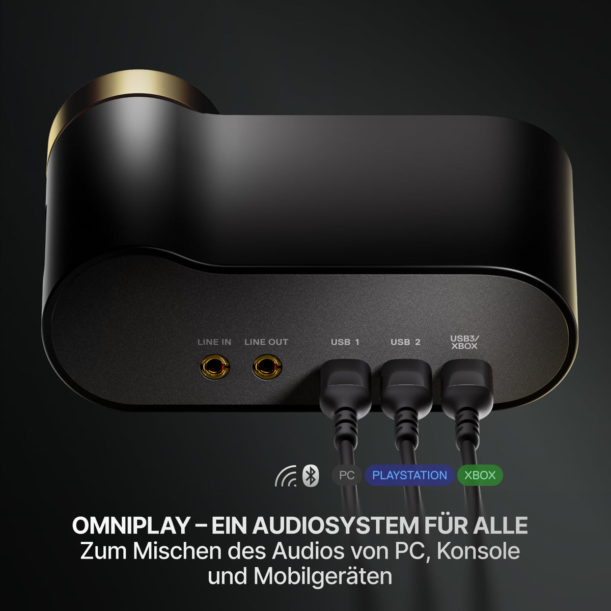 SteelSeries Arctis Nova Elite - Căști de gaming wireless Hi-Res – 96 kHz/24 Bit – fibră de carbon – ANC – reducerea zgomotului cu AI – aplicație – 2,4 GHz + BT – mixare multi-sursă – OmniPlay PC+PS+Xbox - 61663