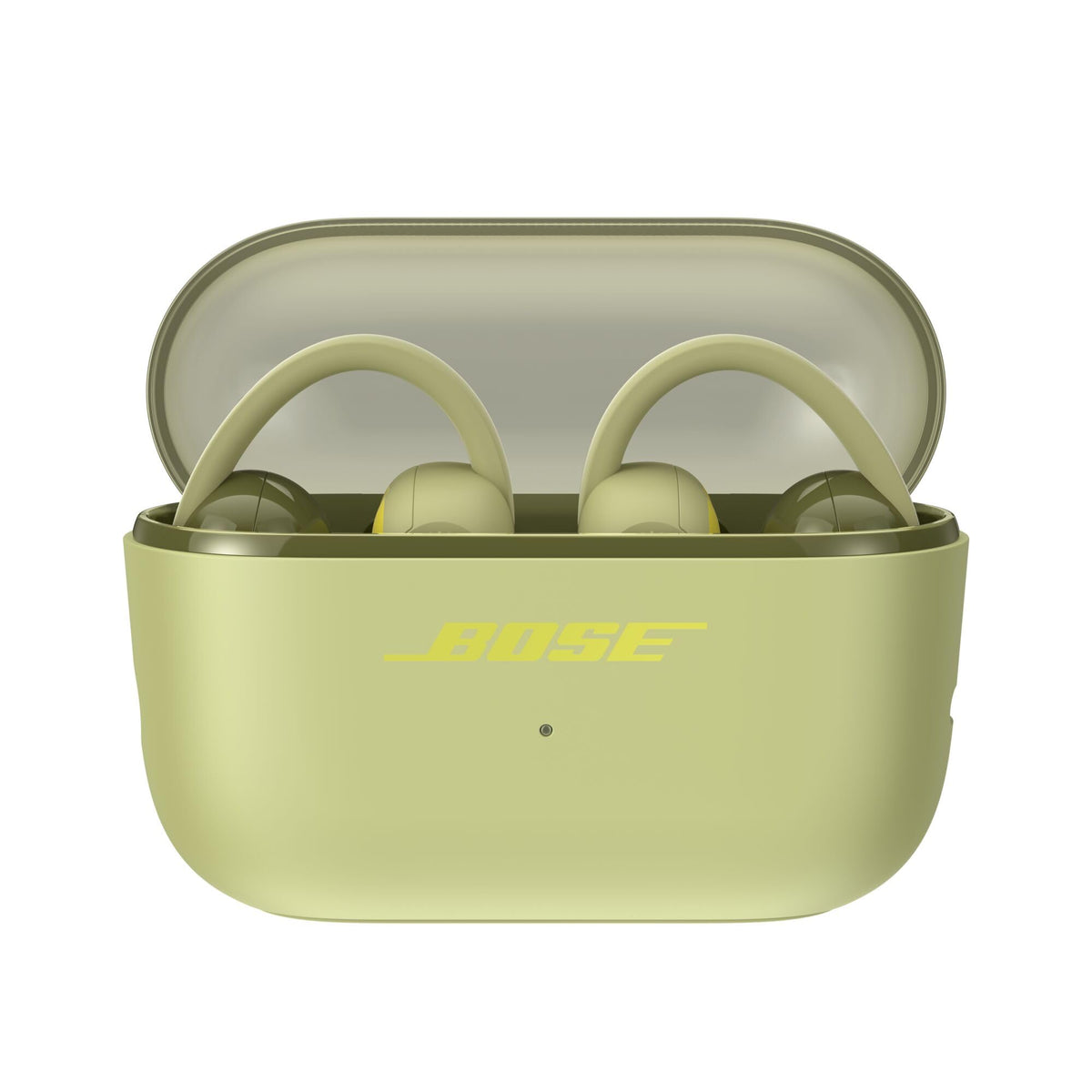 Bose Sport Open Earbuds – căști wireless, cu prindere, încărcare USB-C, până la 22 de ore de redare, rezistente la transpirație, IP54, potrivite pentru antrenamente, microfoane pentru apeluri clare, verde eucalipt. - 901149-0030