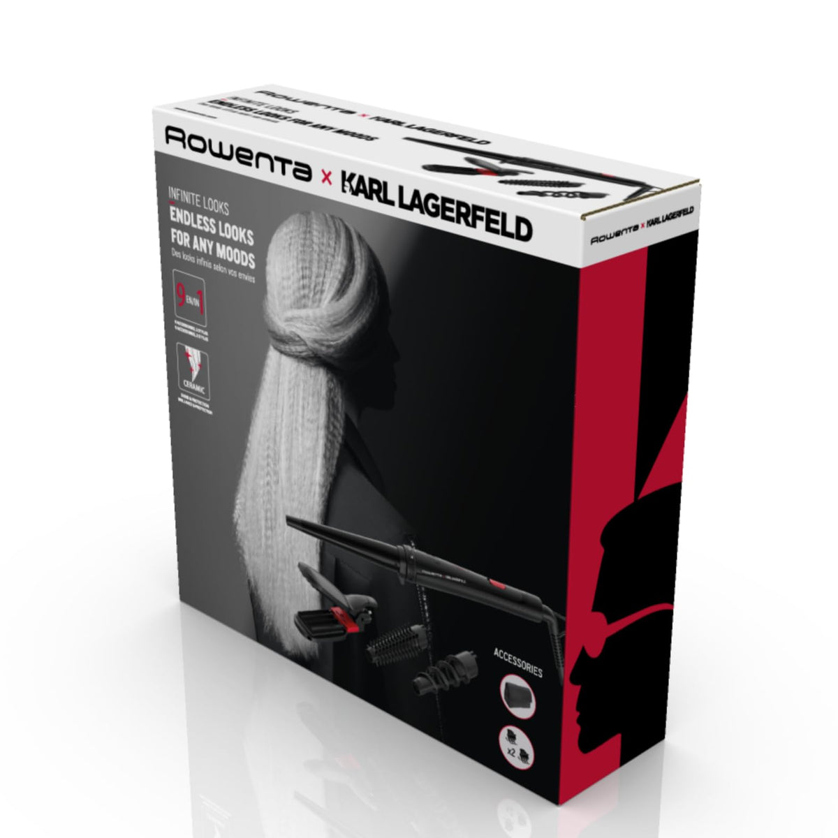 Rowenta x Karl Lagerfeld Infinite Looks, Multistyler CF422L