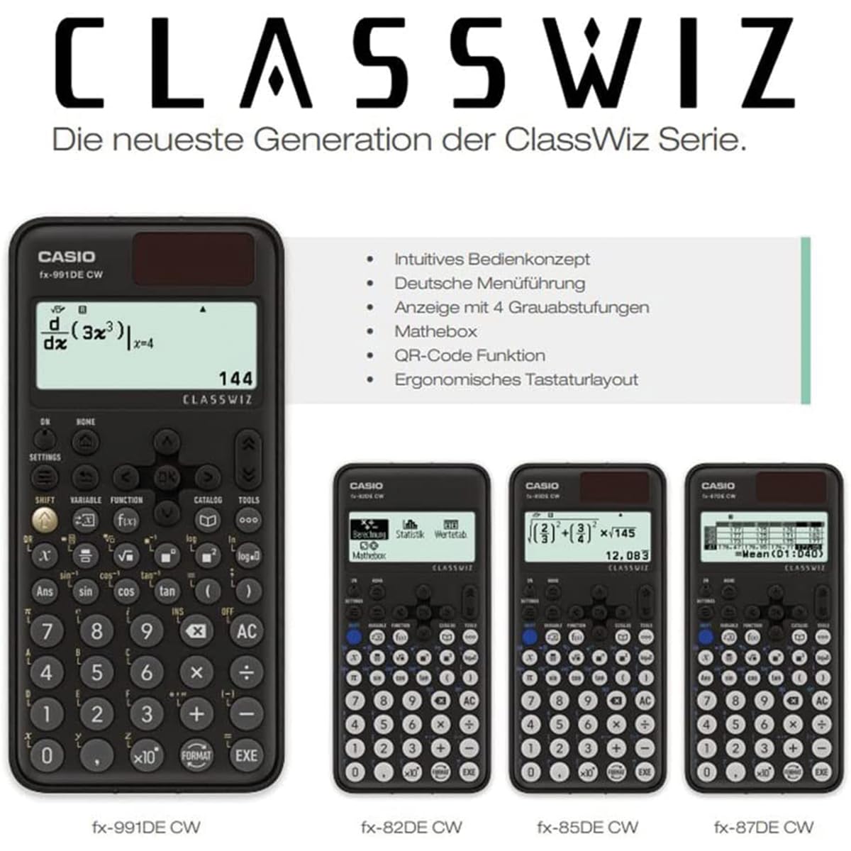 Casio ClassWiz fx-991DE CW FX-991DECW