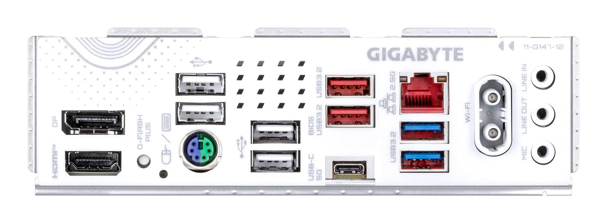 GIGABYTE B850 Eagle WIFI7 Ice Mainboard – Procesor AMD Ryzen 9000 Serie, VRM digital 8+2+2 faze, până la 8200 MHz DDR5 (O.C.), 1x PCIe 5.0 + 2x PCIe 4.0 M.2, Wi-Fi 7, LAN 2.5 GbE, USB 3.2 Gen 2