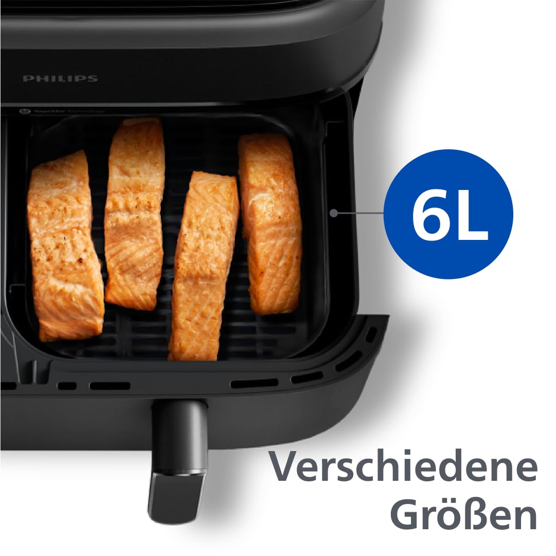 Philips Airfryer Dual Basket 3000 Series hot air fryer