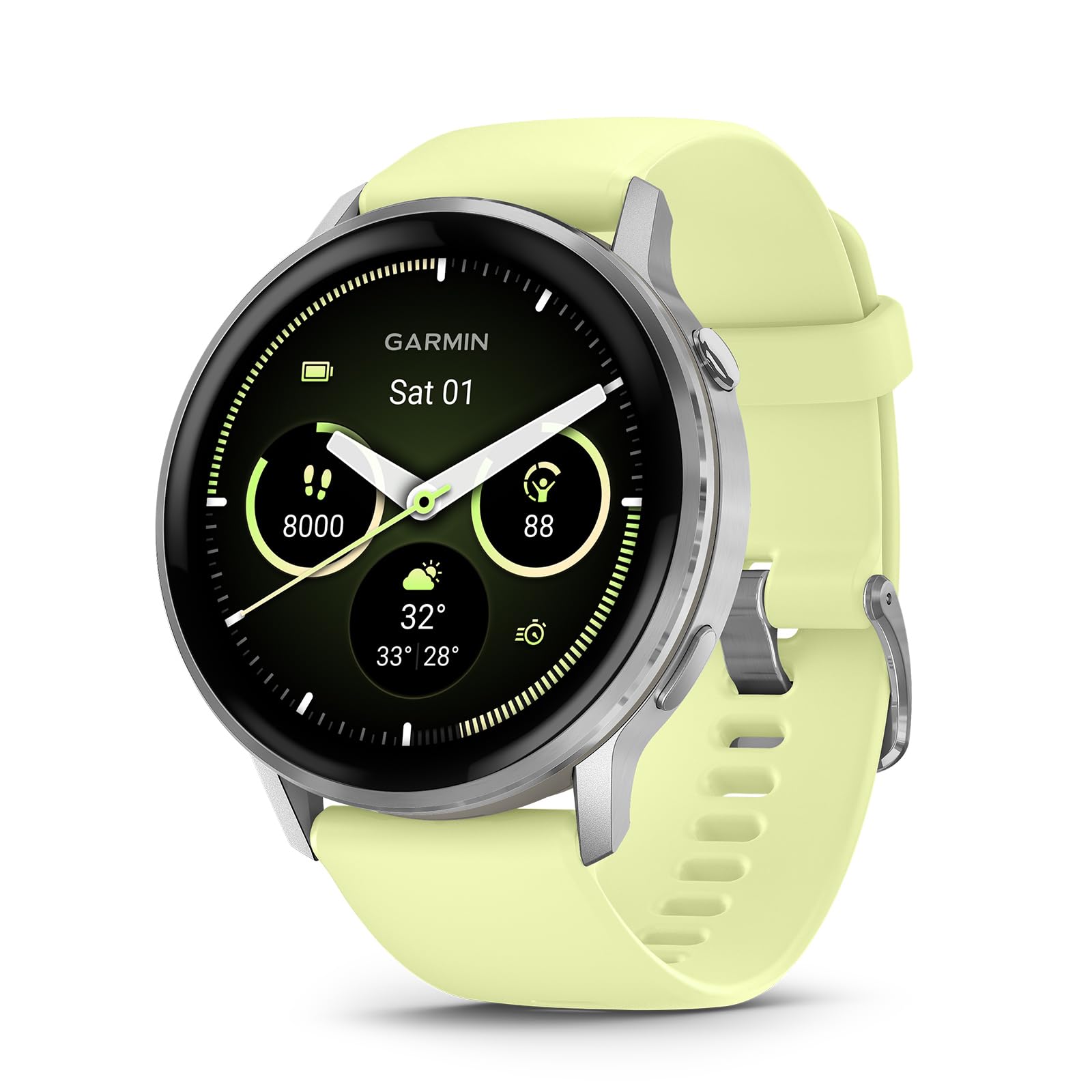 Garmin Venu 4 45mm Silver/Citron (010-03014-02)