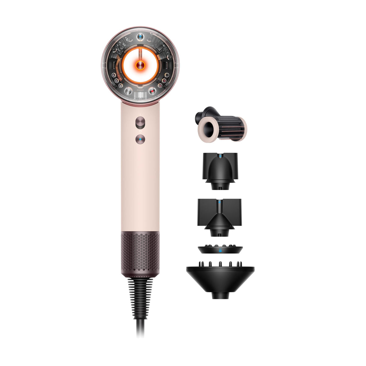 Dyson Supersonic Nural™ Hair Dryer, Straight-Wavy, Ceramic Pink and Rose Gold - HD16