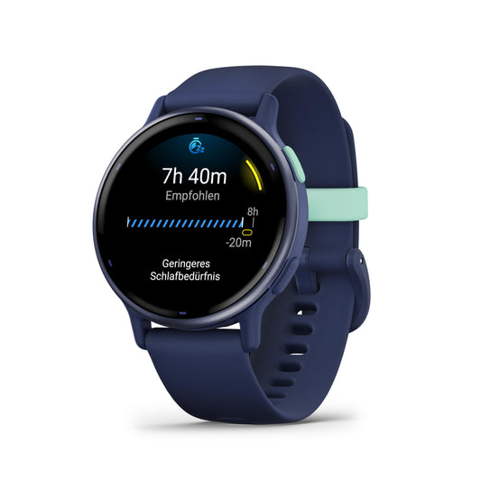 Garmin Vivoactive 5 renewed - AMOLED GPS Smartwatch with fitness and health function, music, (refurbished) - 010-N2862-12