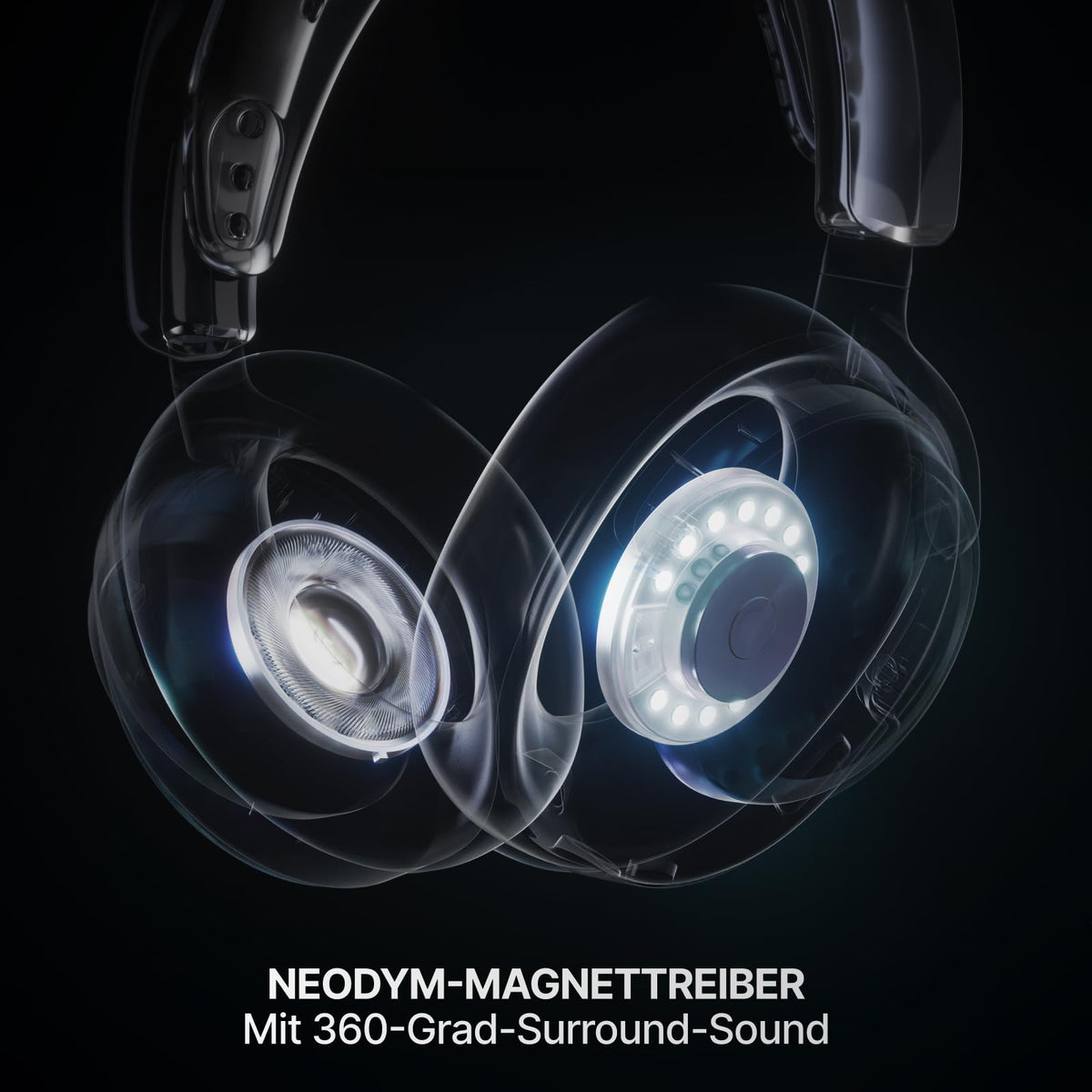 SteelSeries Arctis Nova 7X Wireless Gen 2 Xbox Headset - Căști de gaming wireless - Control prin aplicație - Peste 50 de ore de autonomie & funcție de încărcare rapidă - 2,4 GHz + Bluetooth simultan - Pentru Xbox, PC & mai mult - Negru - 61758