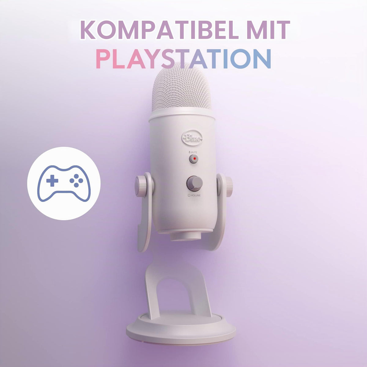 Logitech G Blue Yeti Microfon USB pentru înregistrări, streaming, gaming - 988-000533