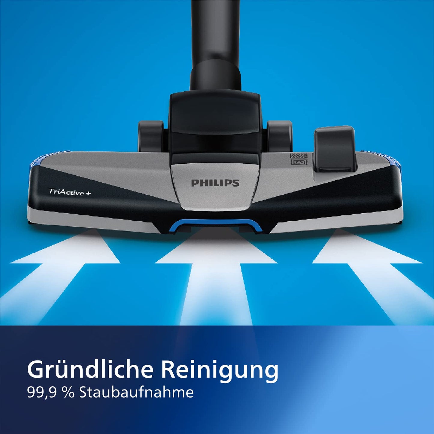 Philips FC9555/09 PowerPro Active bagless vacuum cleaner (650 W, 1.5 L dust volume, incl. mini turbo suction brush, hard floor nozzle)