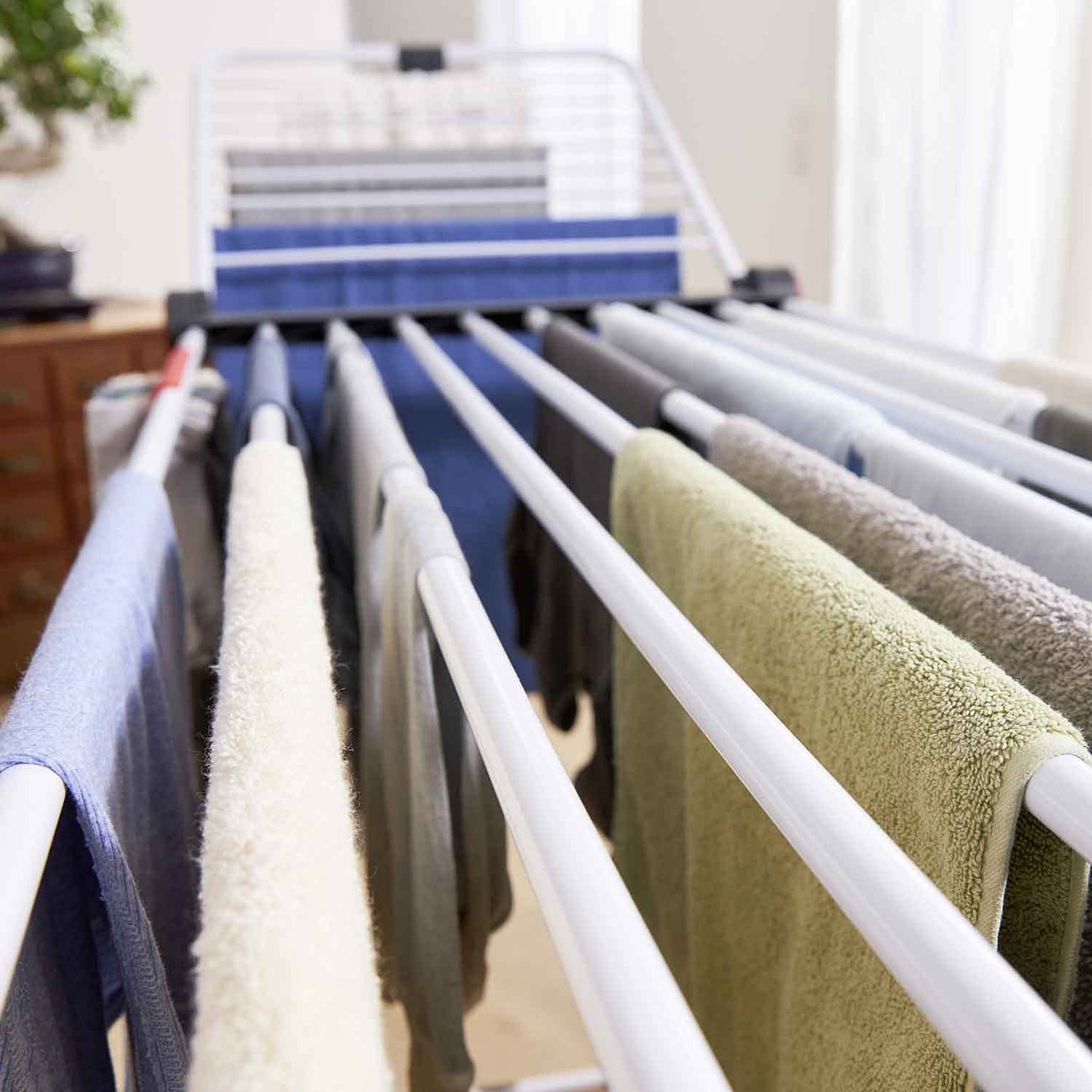 Vileda Infinity Flex Plus clothes airer, extendable, 30m XXL linen - 4023103238602