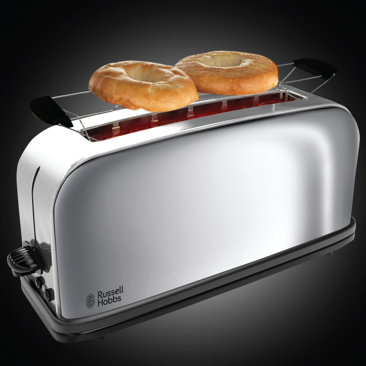 Russell Hobbs Toaster Victory, Stainless Steel, Long Slot, 2-Slice - 23510-56