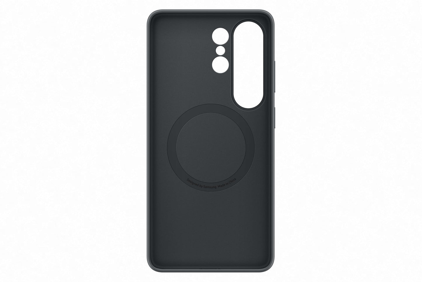Samsung Silicone Magnet Smartphone Case EF-ES948, case for the Galaxy S26 Ultra, mobile phone case with magnetic ring for attaching accessories, silicone, protective case, shockproof, thin and non-slip, black - EF-ES948CBEGWW