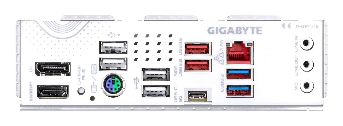 GIGABYTE B850 Eagle Ice Placă de bază – procesoare AMD Ryzen din seria 9000, VRM digital 8+2+2 faze, până la 8200 MHz DDR5 (O.C), 1 x PCIe 5.0 M.2 + 2 x PCIe 4.0 M.2, LAN 2.5 GbE, USB 3.2 Gen 2
