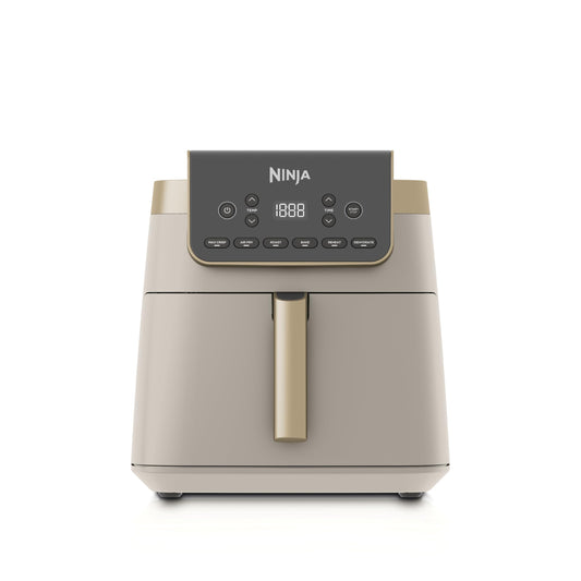 Ninja Air Fryer Hot Air Fryer MAX PRO, 6.2L Airfryer, Non-Stick Coating, Dishwasher Safe Basket and Crisper Grid Insert, Oil-Free Fryer, Cooking from Frozen, Stone Gold AF180EUSD
