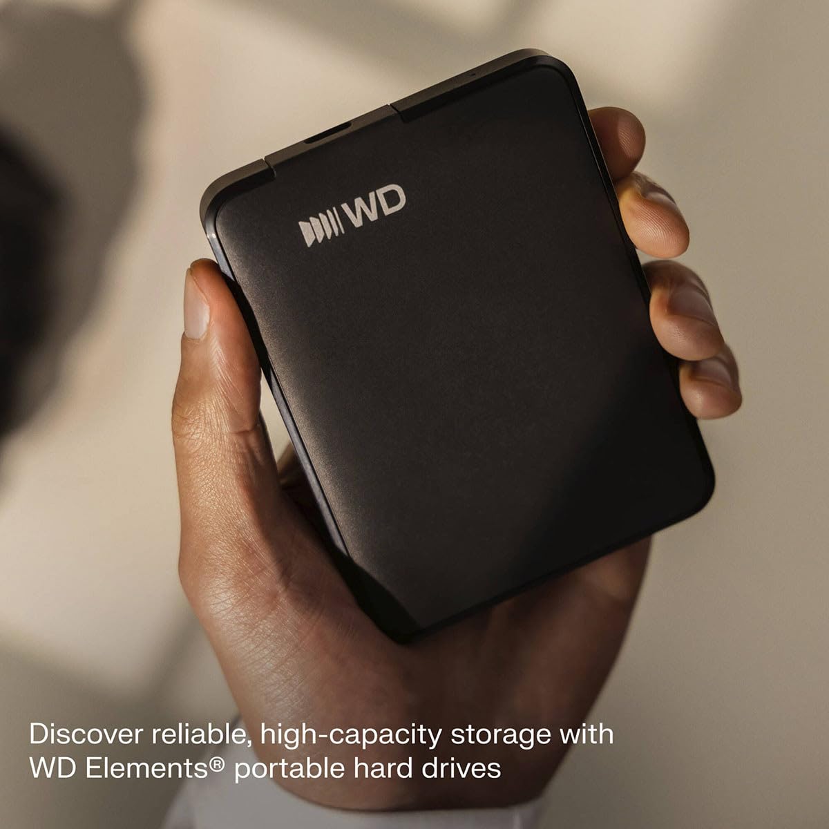 WD 2 TB Elements Portable Festplatte, USB-C®-Konnektivität, Graphitschwarz - WDBDTV0020BBK