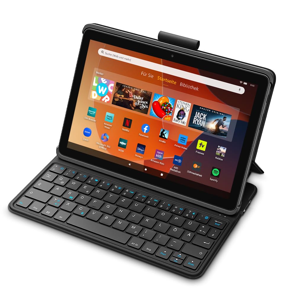 Brand new and “Made for Amazon”: Bluetooth keyboard case for Amazon Fire HD 10 (13th Gen., 2023) - BON0002