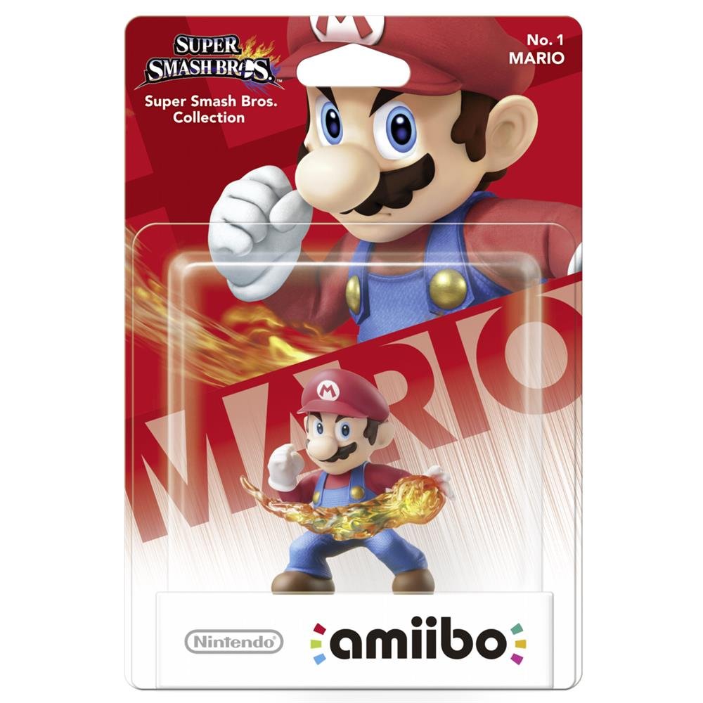amiibo Smash Mario figure - AMIIBOMARIO