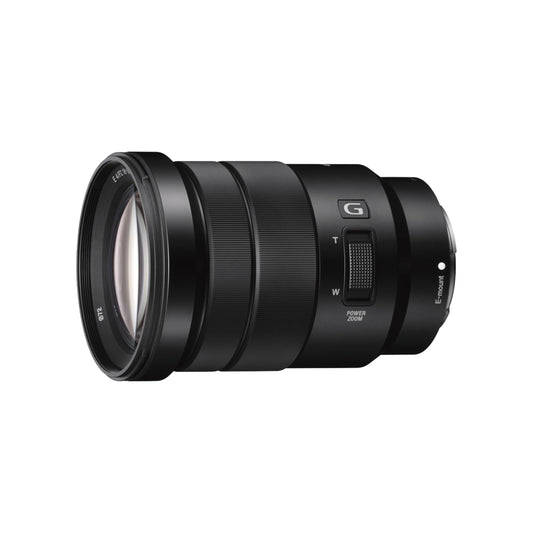 Sony SELP18105G – Obiectiv zoom 18–105mm F4 G OSS (APS-C E-Mount, Powerzoom cu diafragmă constantă, ideal pentru video și fotografie, compatibil cu Sony Alpha ZV-E10, A6400, A6700, negru)
