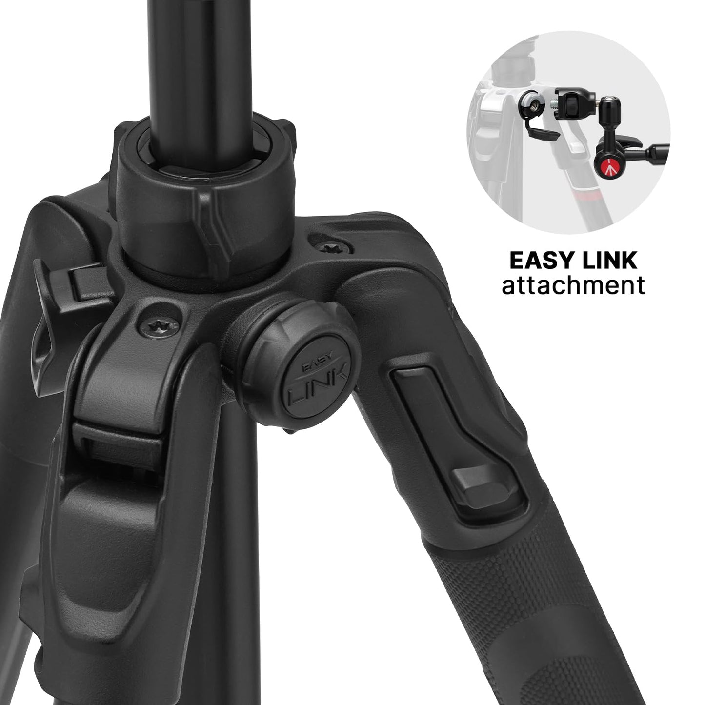 Manfrotto Befree Advanced AS Camera Tripod Rotary Lock Compatible with Arca-Swiss Portable Compact Travel Tripod Set Ball Head Aluminum Tripod for DSLR Mirrorless Cameras Camera Accessories - MKBFRTA4FB-BH