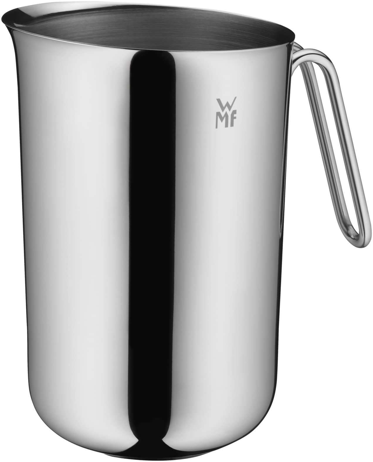 WMF Function Bowls mixing bowl 1.5l, mixing bowl with handle, polished Cromargan stainless steel, stainless steel measuring cup, internal scaling, dishwasher safe - 0645676030