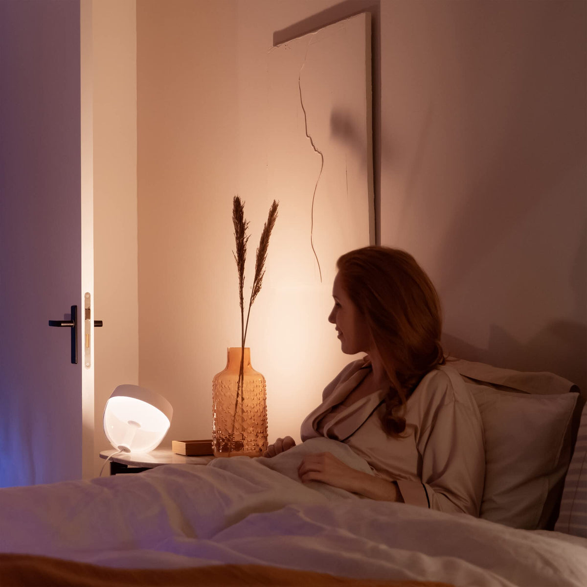 Philips Hue Iris Table Lamp, decorative lighting, Black - 929002376201
