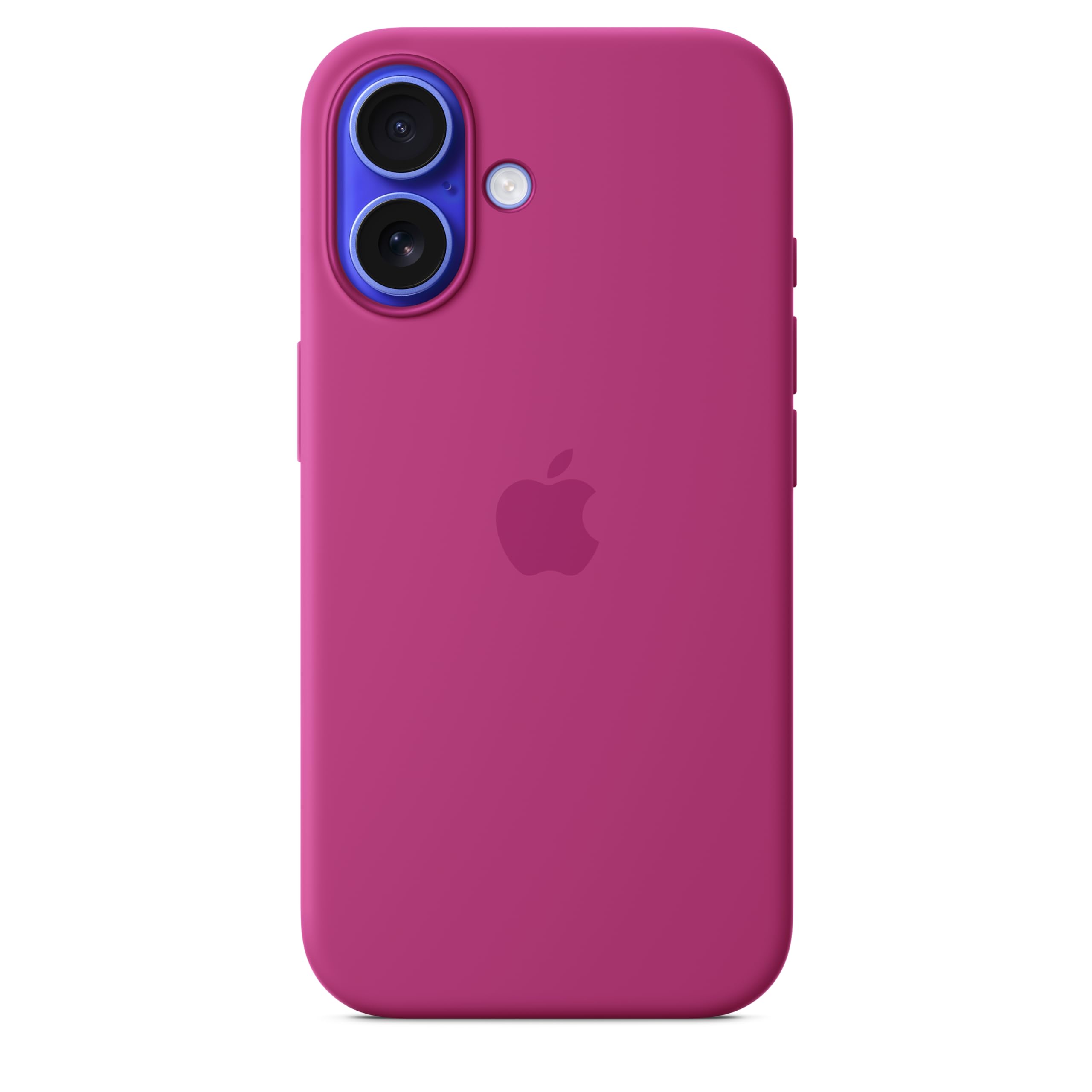 Apple iPhone 16 Silicone Case with MagSafe - Fuchsia  - MYY53ZM/A