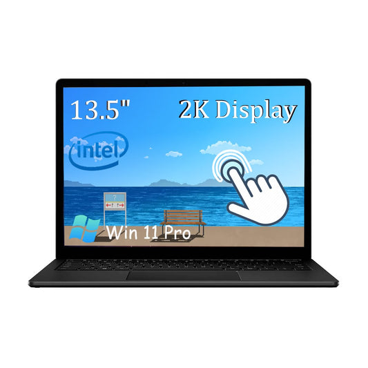 Microsoft Surface Laptop 3 Touchscreen Notebook, 13.5 Inch FHD (2256 x 1504), Intel Core i5-1035G7, 8GB RAM, 256GB SSD, US QWERTY Keyboard, Black, Windows 11 Pro (Refurbished)