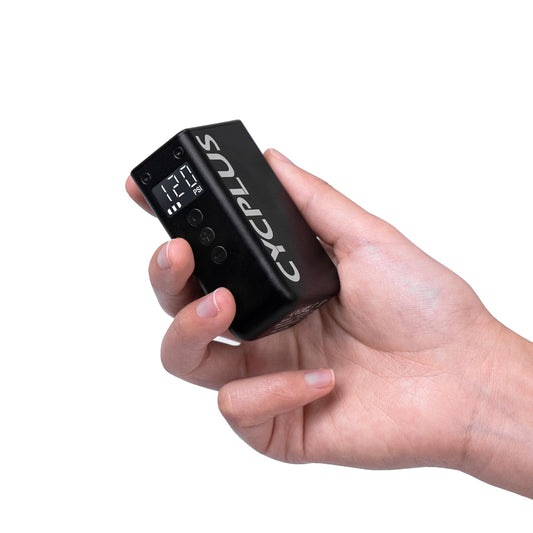 CYCPLUS AS2Pro Tiny electric bike pump, 120g, aluminum housing - AS2PRO