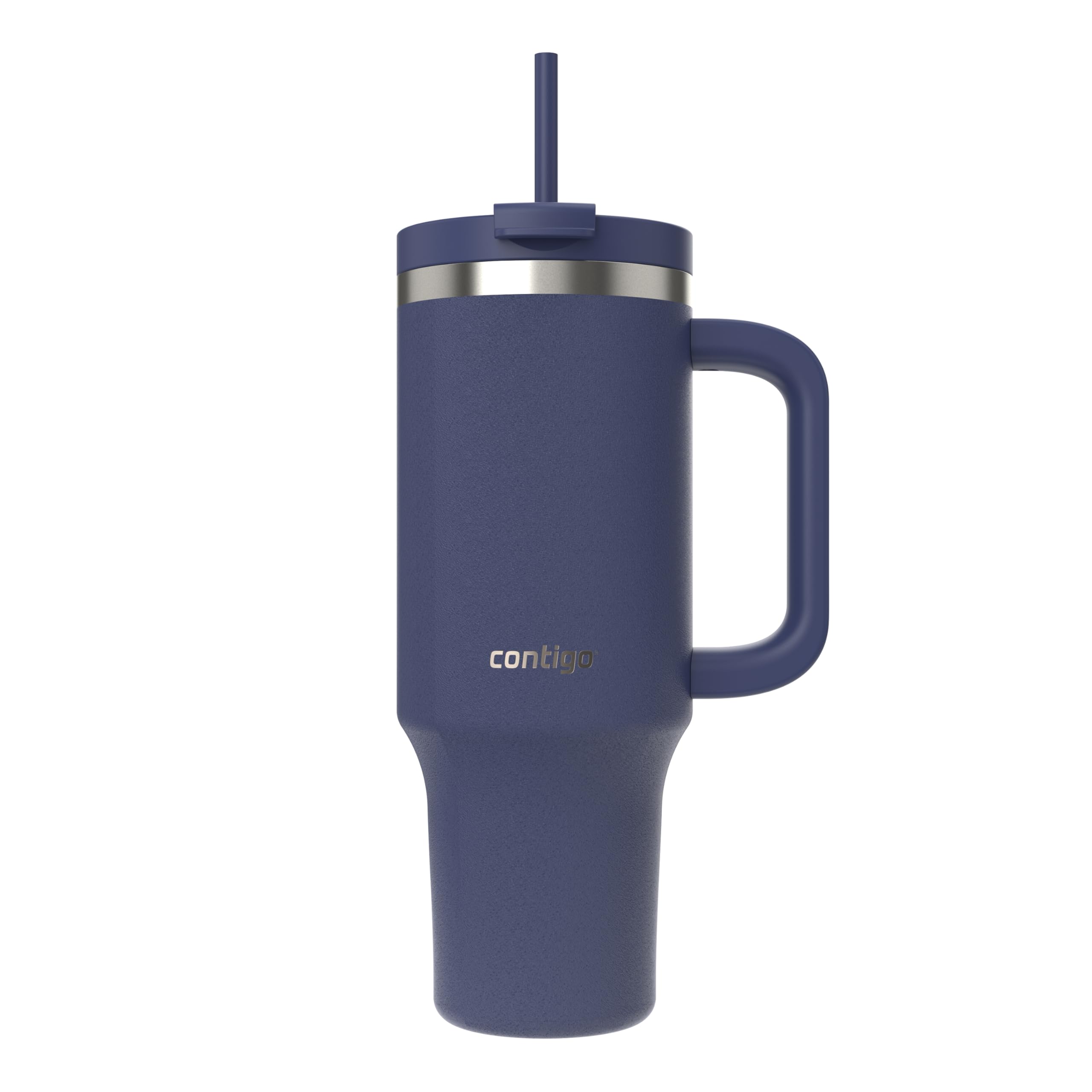 Contigo thermos bottle 1200 ml with handle and straw | Stainless Steel Insulated Thermal Drinking Bottle with Lid | Cools for 29 hours | Travel Mug | Thermo mug | - 2217785