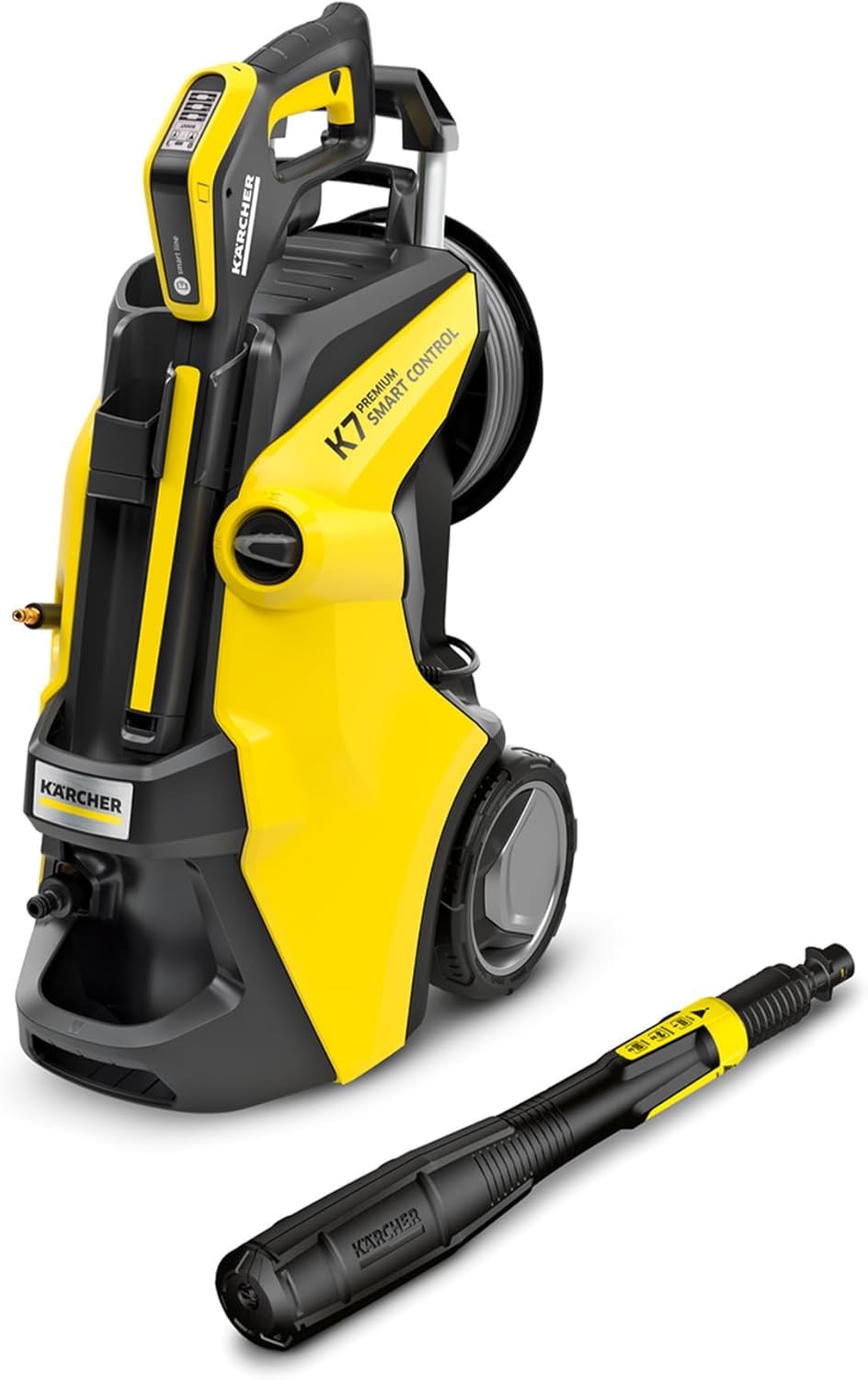 Kärcher High Pressure Cleaner K 7 Premium Smart Control, max. 180 bar, 600 l/h, 60 m²/h, Multi Jet Nozzle, Electric - 1.317-360.0