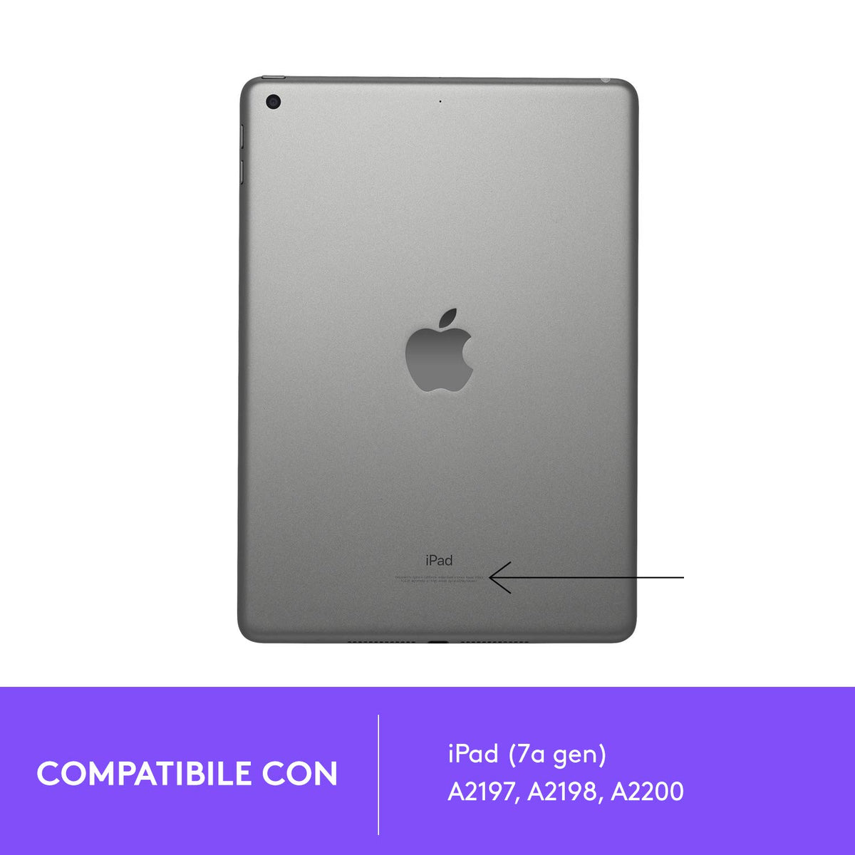 Logitech Slim Folio pentru iPad (7., 8. și 9. generație)