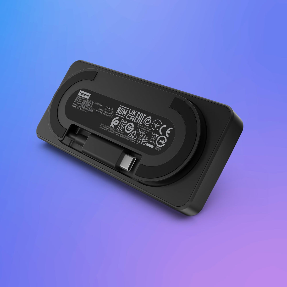 Lenovo 40B90100EU USB-Hub, Schwarz