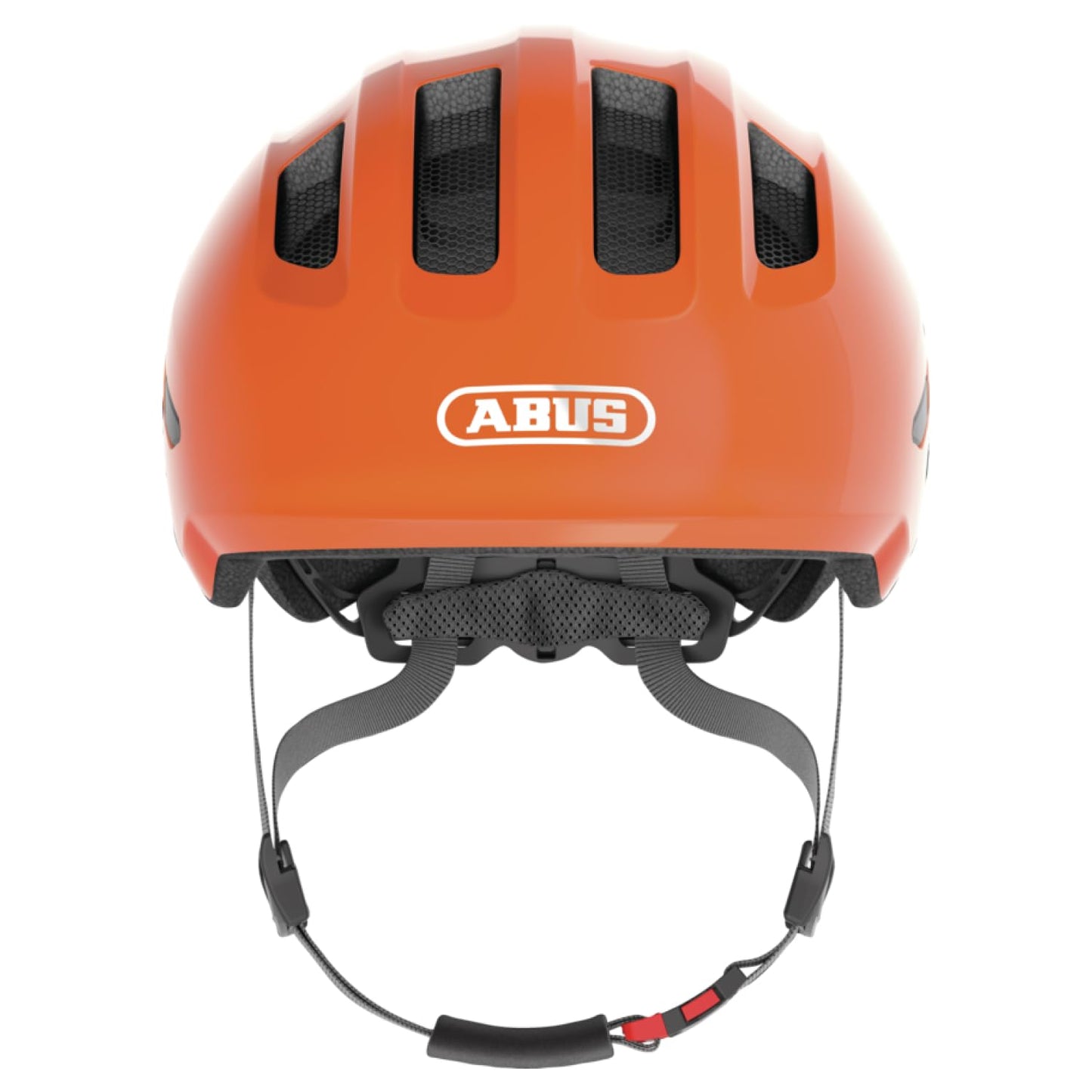 ABUS Unisex Bicycle Helmet, Orange (Shiny Orange), S (45-50 cm) - 67275