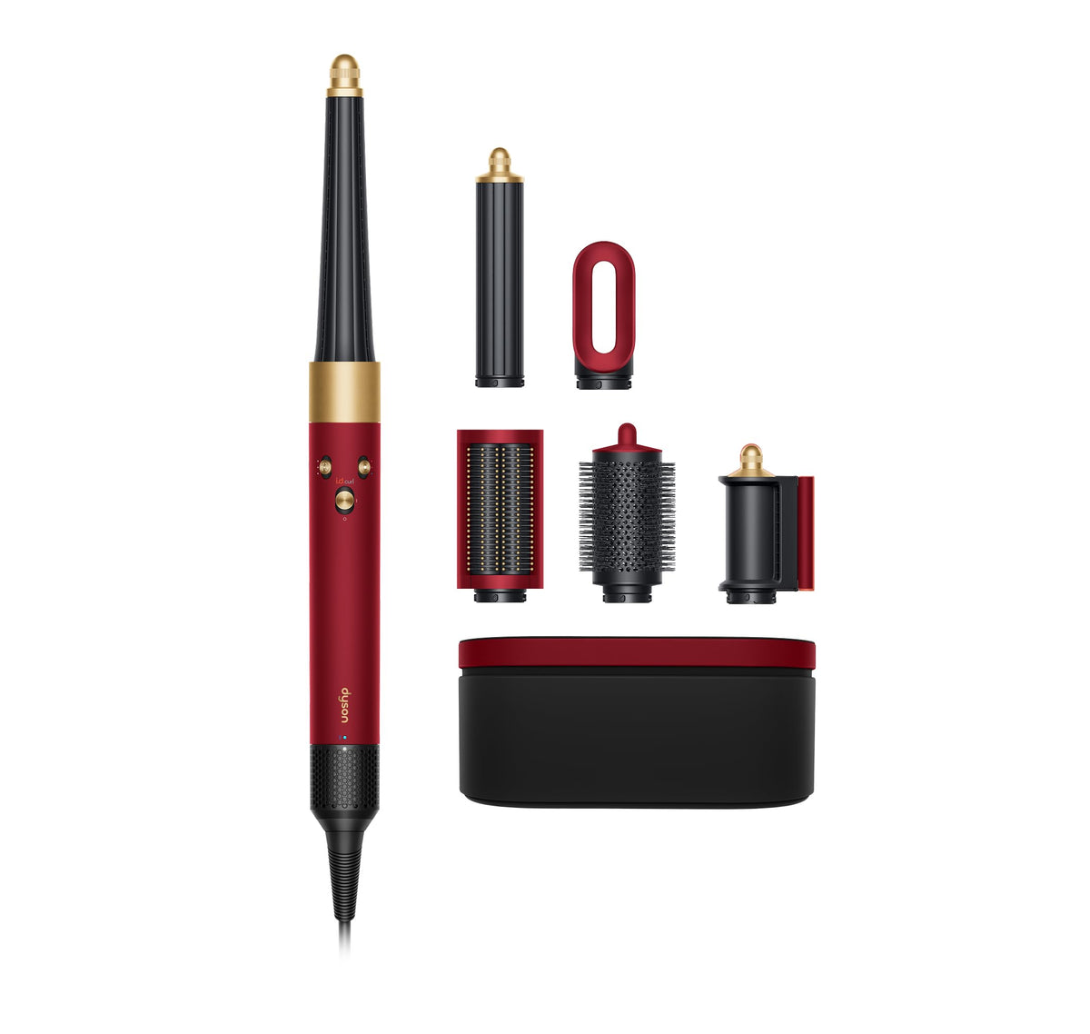 Dyson Airwrap i.d.™ Multi-Hairstyler & Uscător, Drept - ondulat, Roșu catifea - HS08