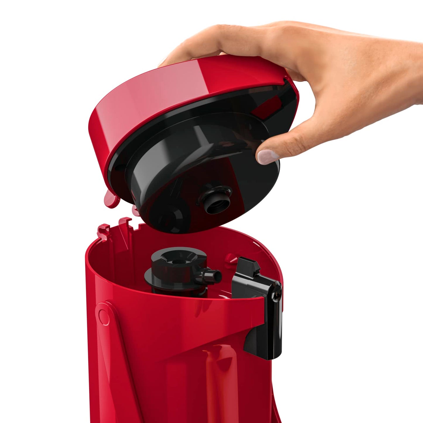 Emsa Ponza pump vacuum jug, thermos bottle, 1.9l capacity
