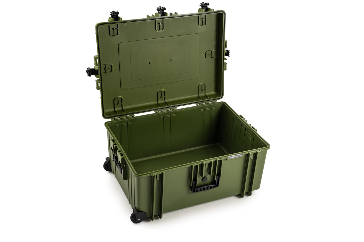 B&W International multi-purpose case outdoor 7800 (PP.1570) bronze green - empty case - waterproof (IP67), dustproof, impact-resistant, extremely robust - PP.1570.BG