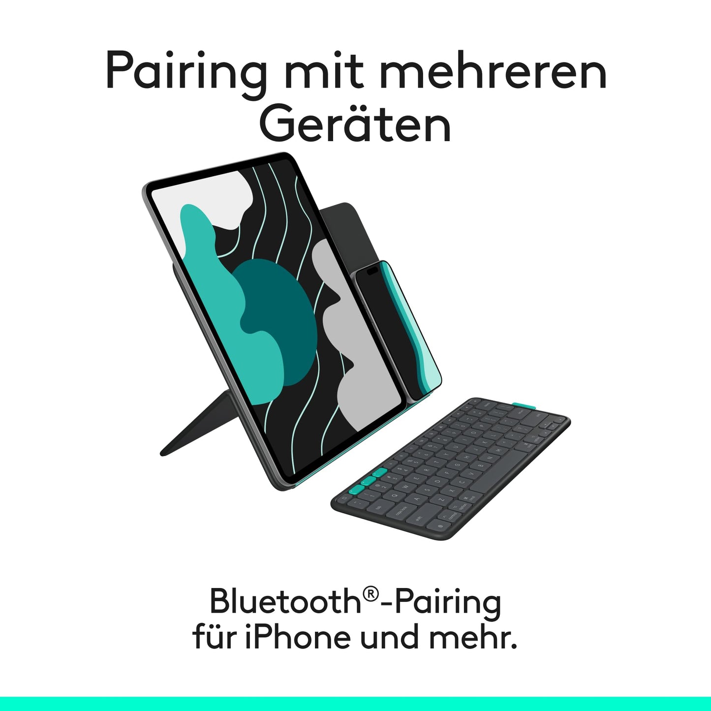 Logitech Flip Folio, keyboard case for iPad Pro 13 inch (M4 and - 920-013382