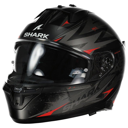 SHARK, Integralhelme motorrad D-SKWAL 3 BLAST-R mat black anthracite red KAR, XL - HE0921EKAR