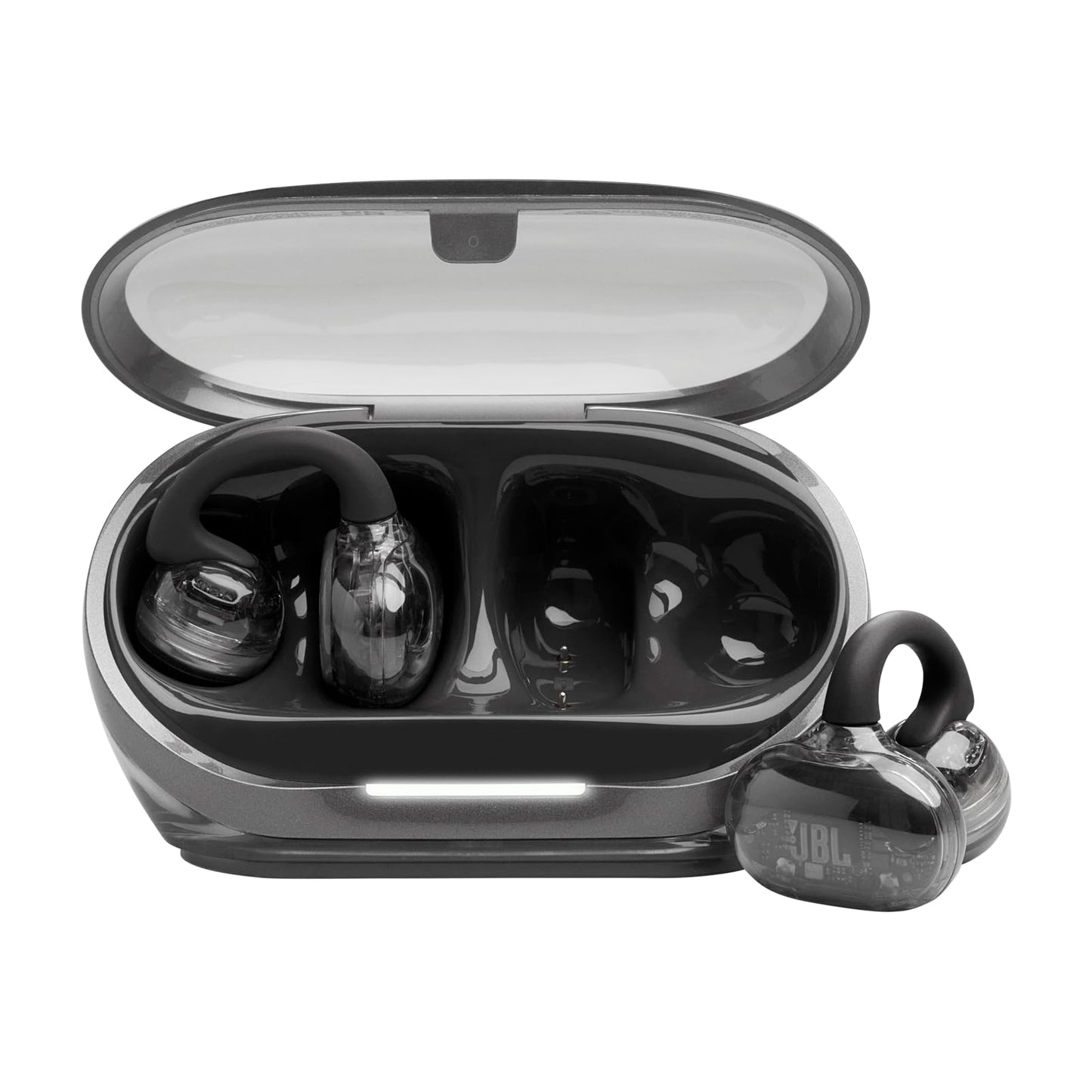 JBL Soundgear Clips open-ear headphones, Ghost Black - JBLSNDGEARCLBLK