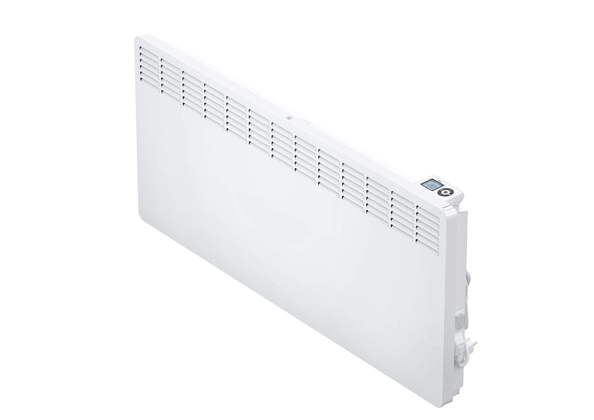 AEG Haustechnik Wandkonvektor WKL 3005 pentru aproximativ 30 m², încălzire 3000 W, 5-30 °C, montat pe perete, display LC, temporizator săptămânal, metal, Ecodesign 2018, 236537 Alb
