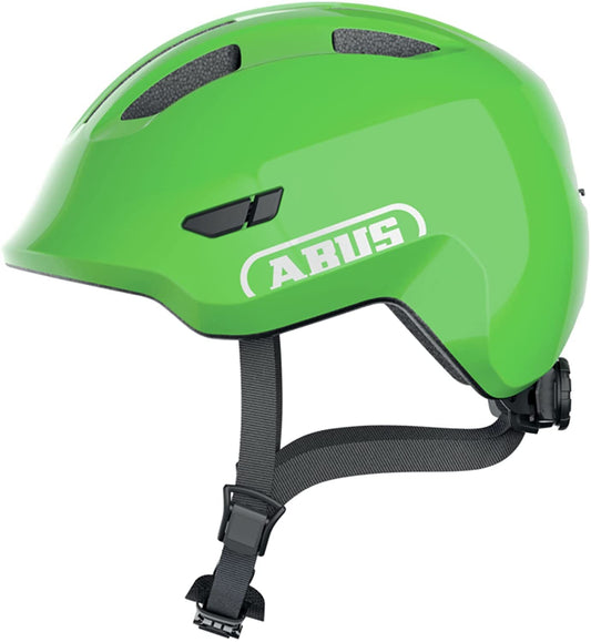 ABUS Unisex, Bicycle Helmet, Green (Shiny Green), S (45-50 cm) - 67279