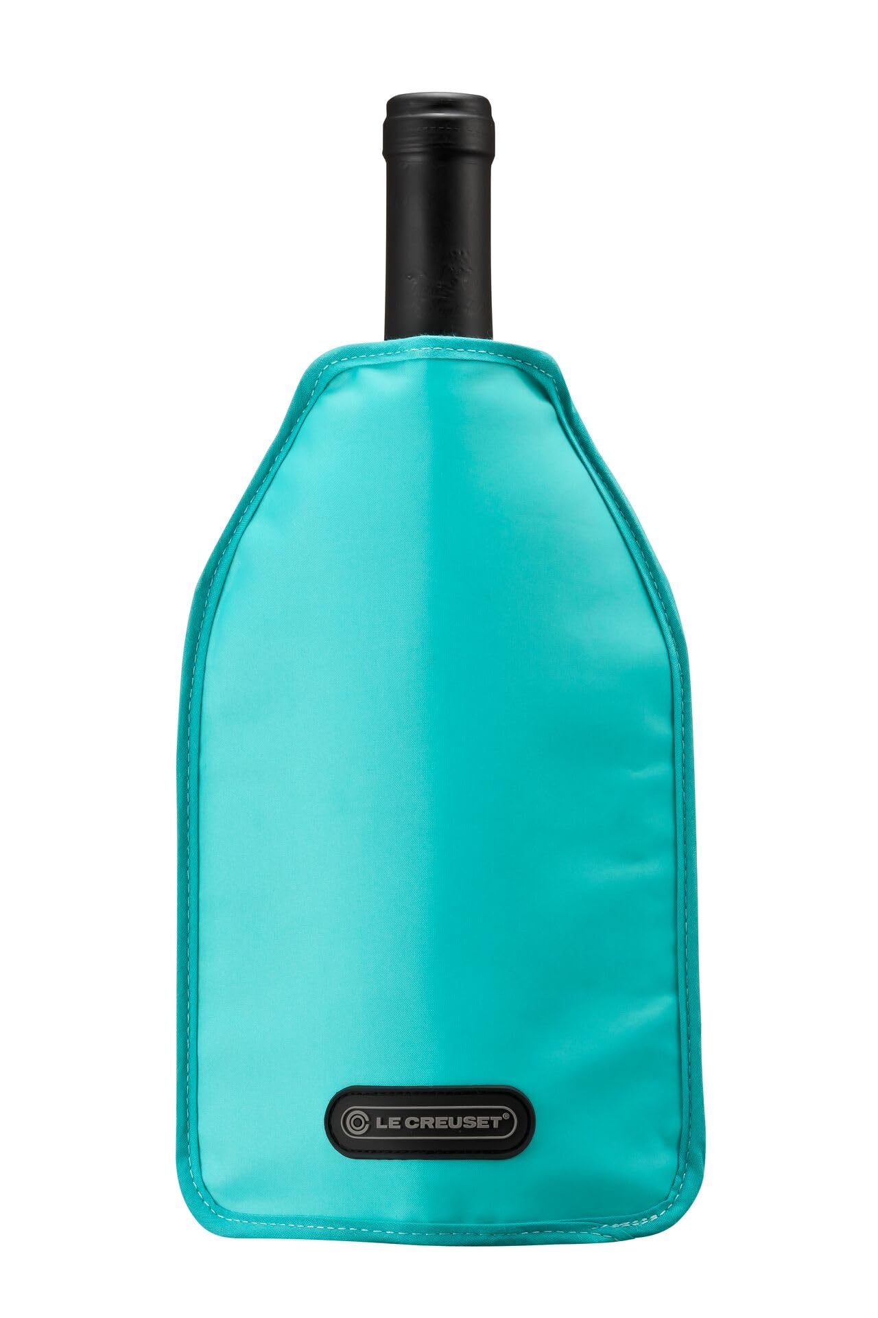 Le Creuset, Active Wine Cooler for Wine or Champagne, Caribbean (Blue), Water-Repellent Fabric, WA-126, 59142014306068, 23 - 591420117