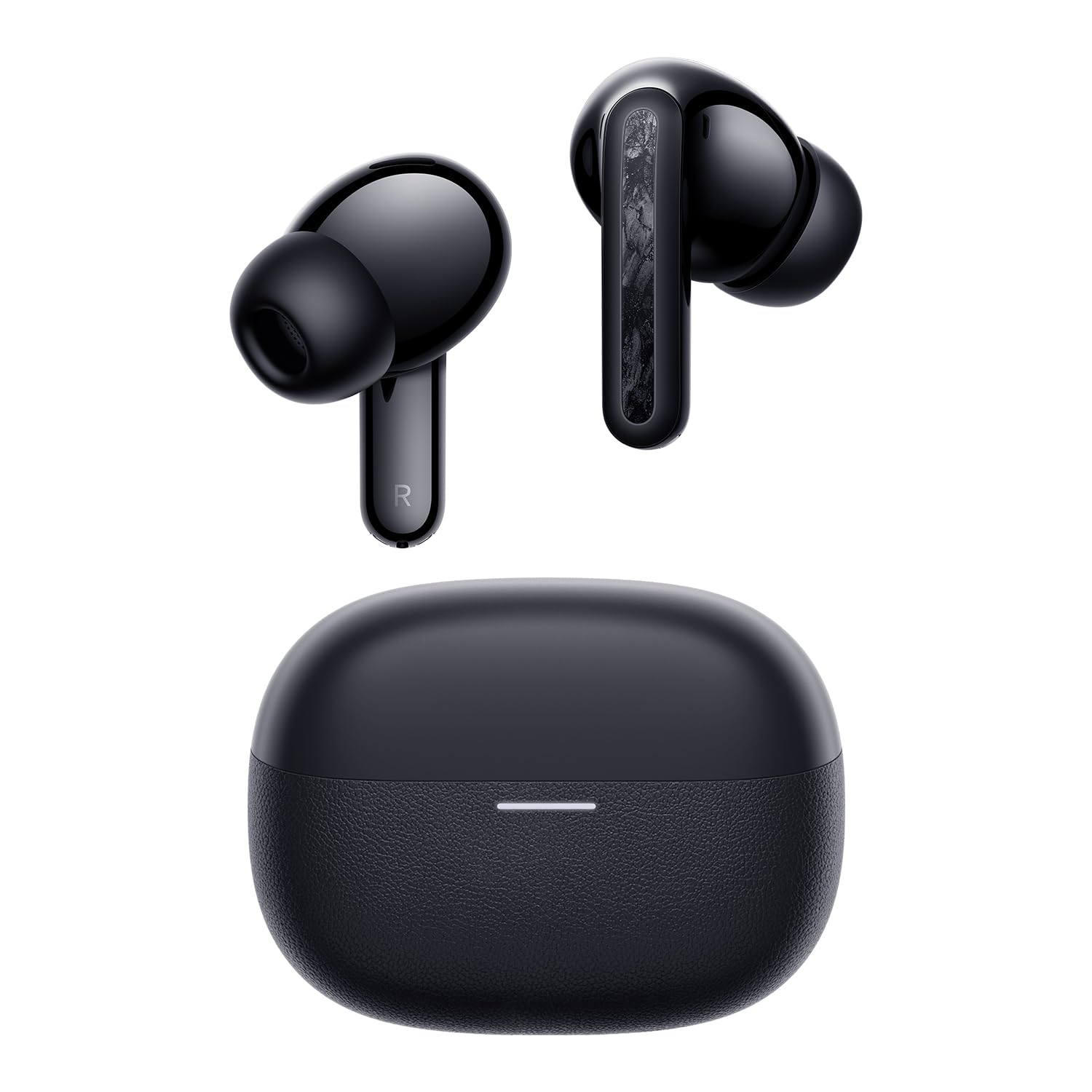 XIAOMI Redmi Buds 5 Pro Bluetooth 5.3 in-ear headphones, 52dB active noise cancellation, up to 38 hours of battery life, Hi-Res Audio & LDAC, coaxial dual drivers - Midnight Black