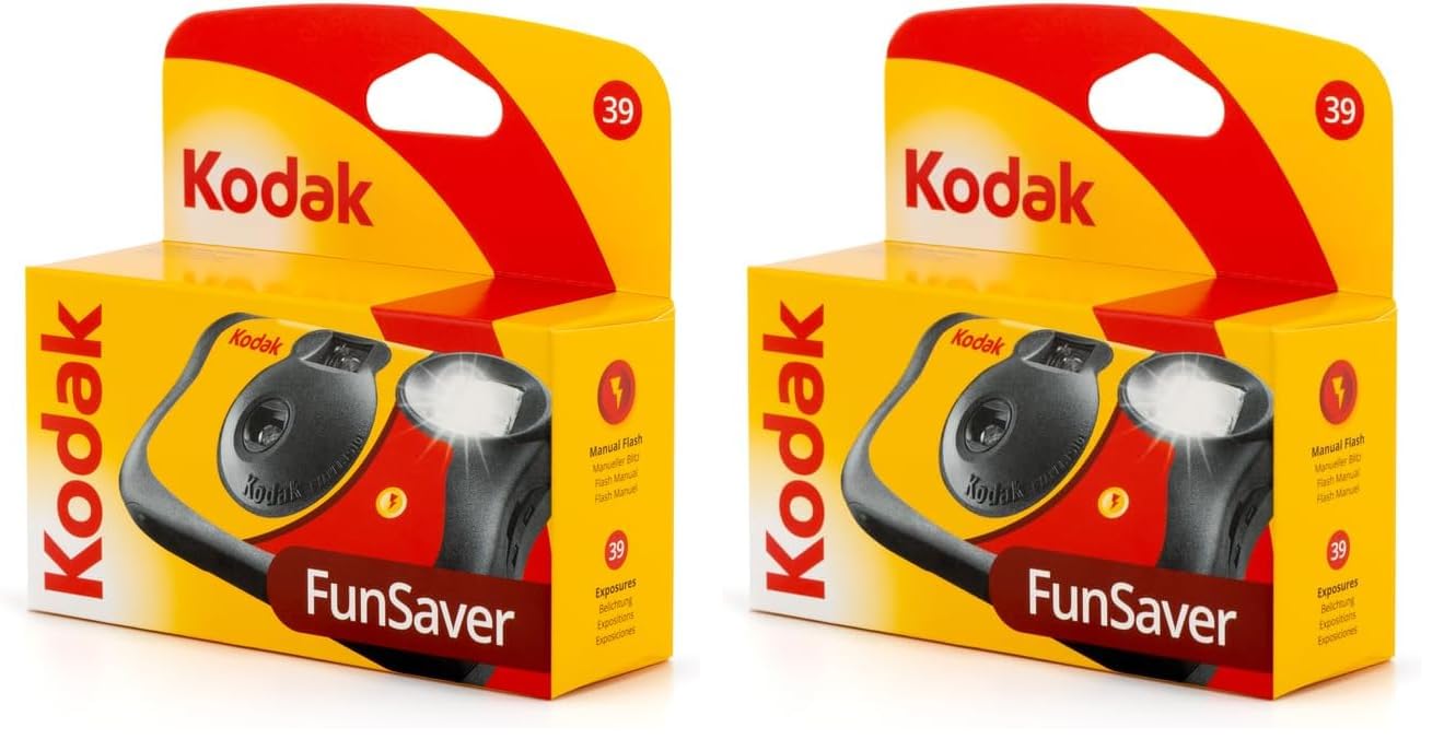 Kodak Fun Saver 27+12 3920949 disposable camera (3m flash range