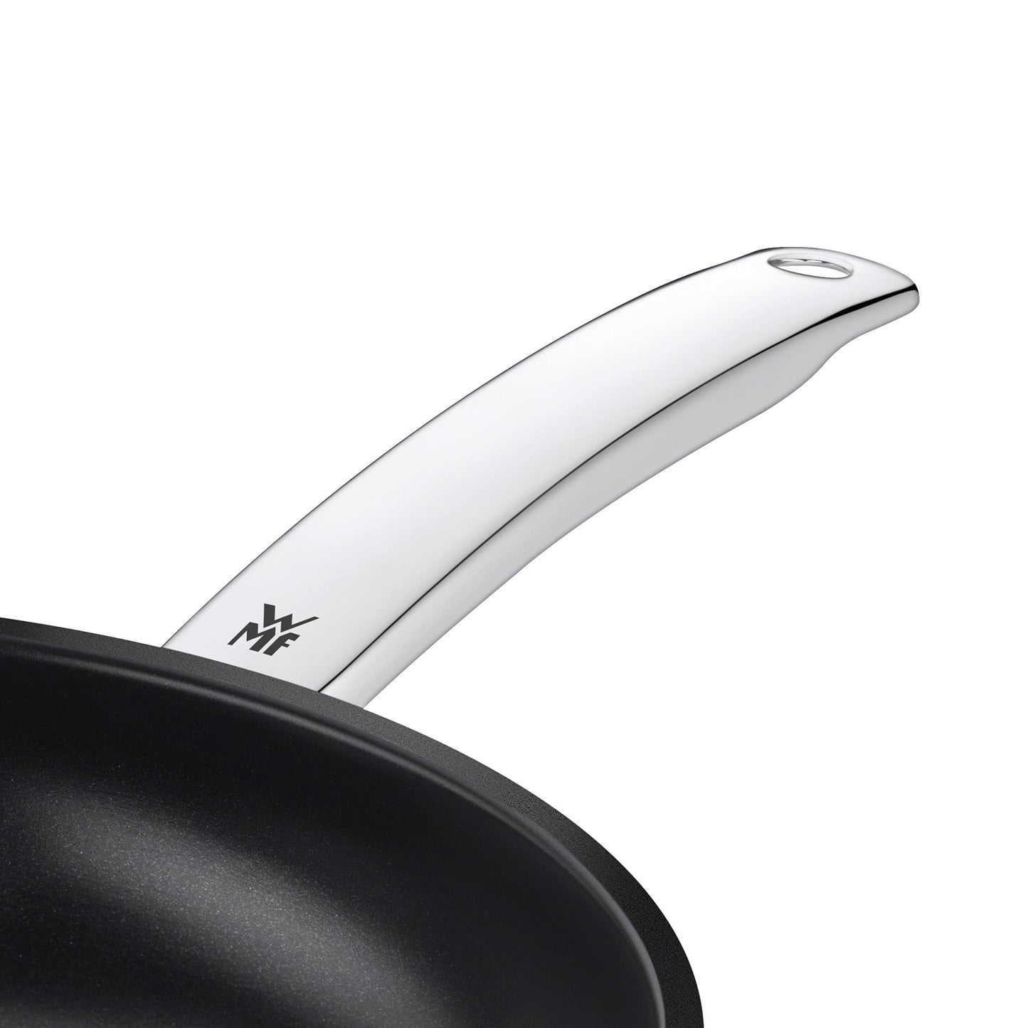 WMF Durado frying pan 28 cm, stainless steel pan induction non-stick coating, suitable for all types of stoves, energy saving, ceramic coating, oven safe up to 260 degrees - 0748286021