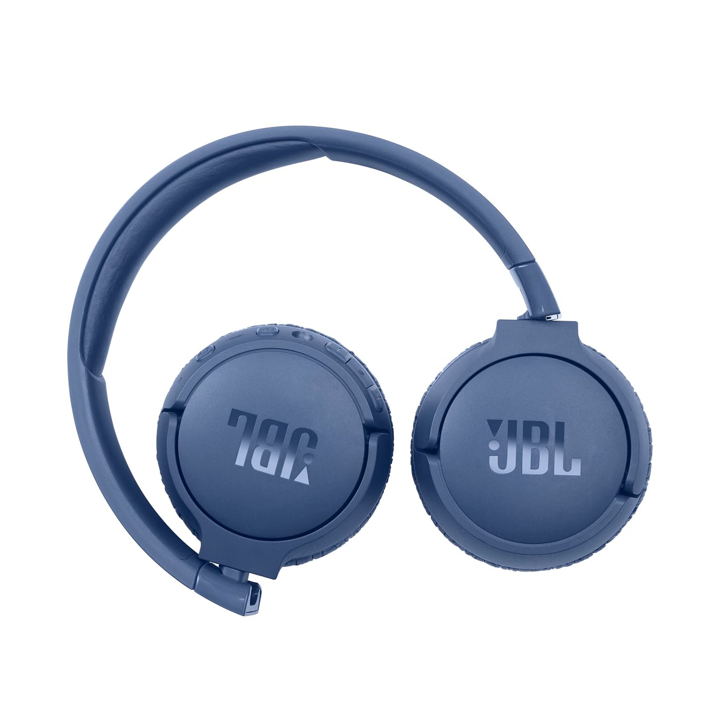 JBL Tune 660 BTNC On-Ear active noise canceling headphones – JBL Pure Bass Sound – Via Bluetooth or cable connection – Blue - JBLT660NCBLU