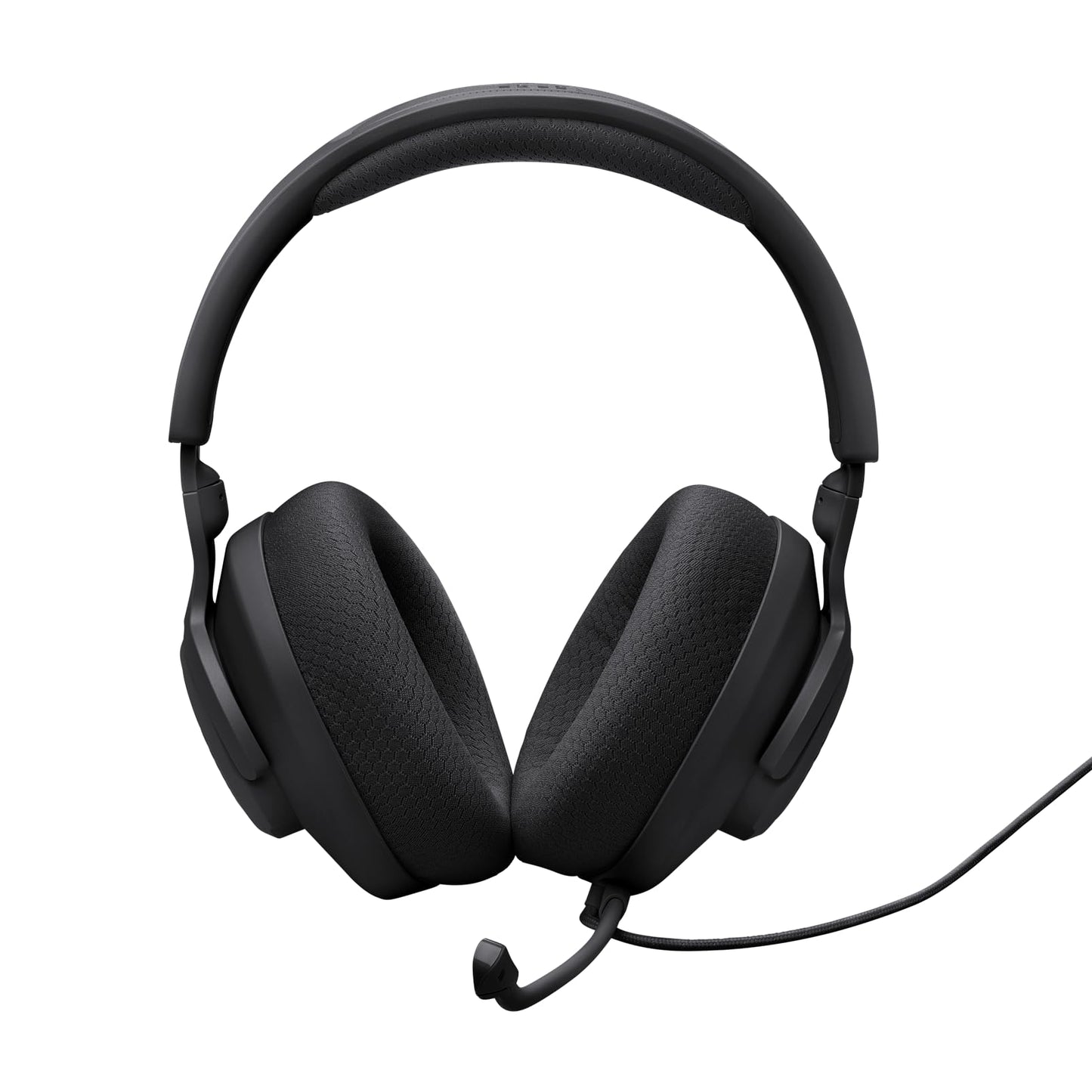 JBL Quantum 100M2 Wired Over-Ear Gaming Headset with JBL QuantumSOUND Signature, 3.5mm jack, multi-platform compatibility and detachable microphone with mute option, black - JBLQTUM100M2BLK